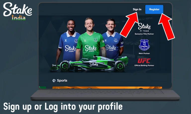 Sign up or Log into your profile